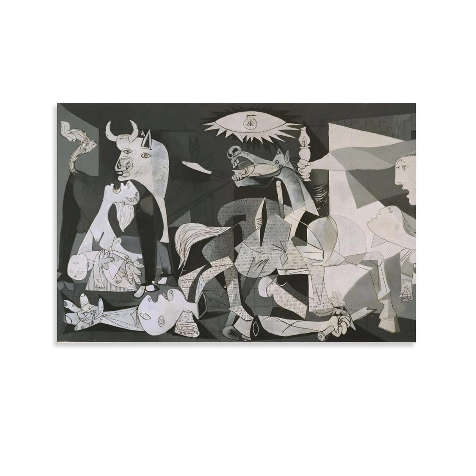 パブロ ピカソ ゲルニカ額入りアートパネル アートポスター幅102cm パブロ ピカソ ゲルニカ額入りアートパネル アートポスター幅